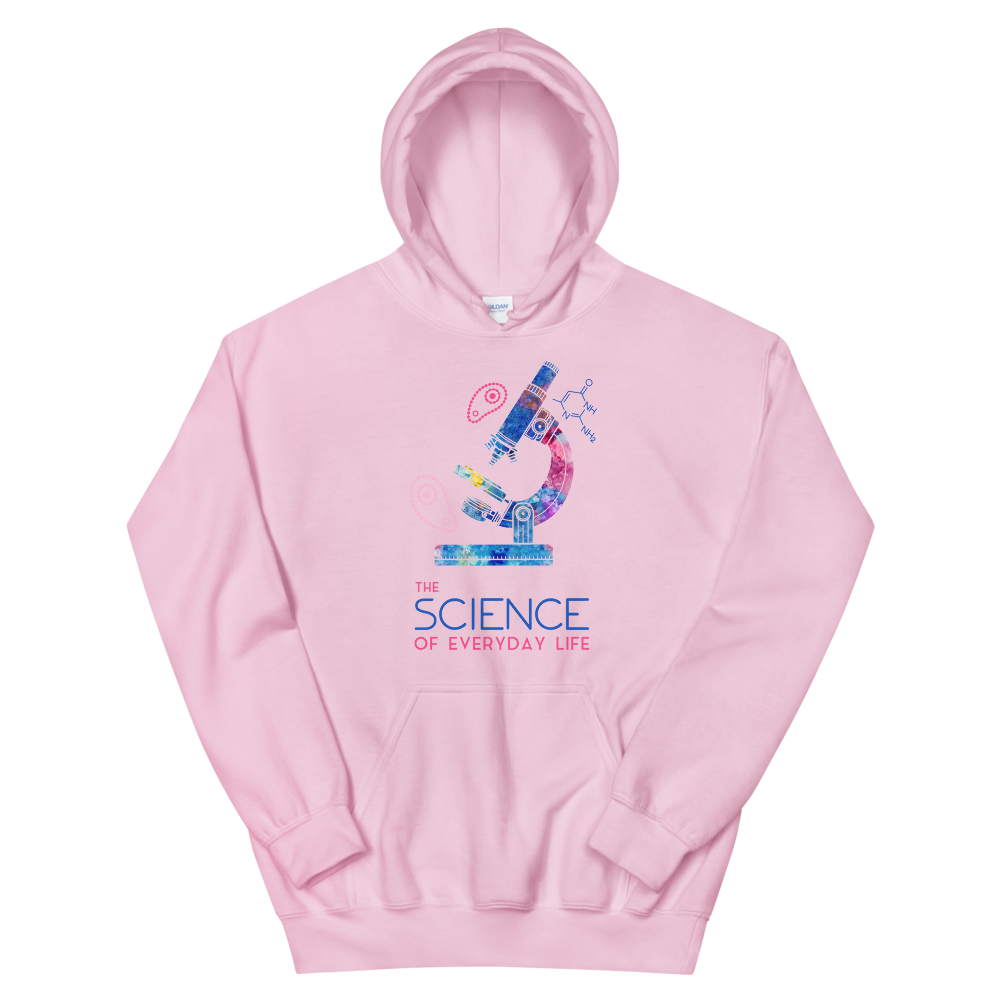 Adult MICROSCOPE Hoodie in Pink