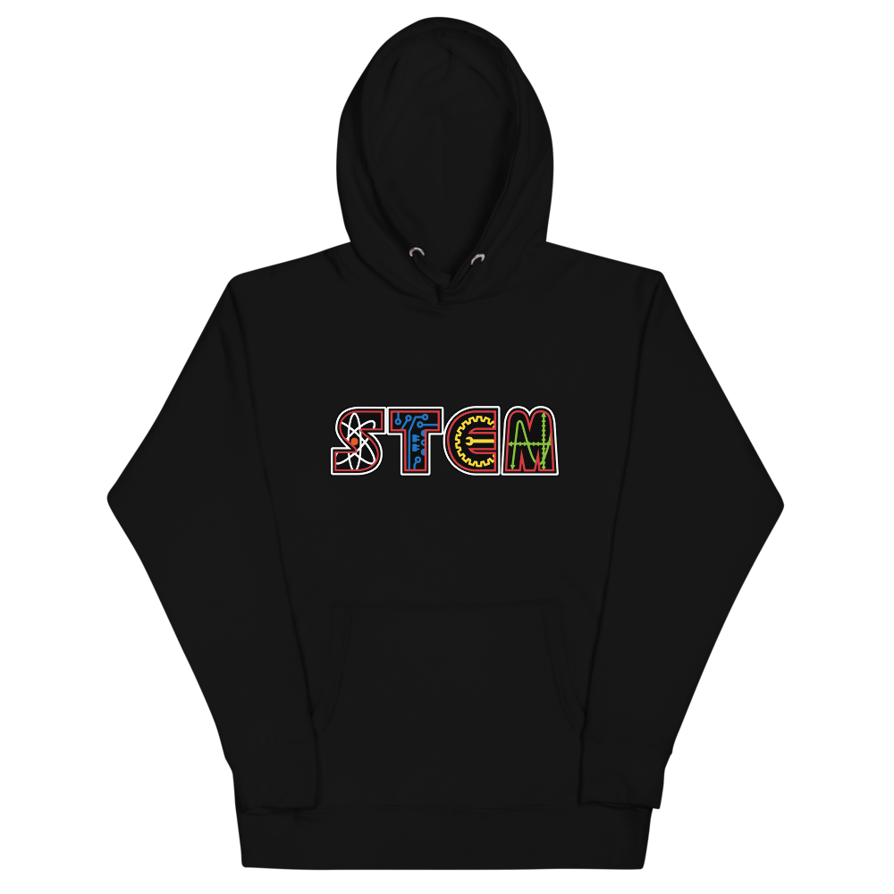Adult STEM Hoodie in Black