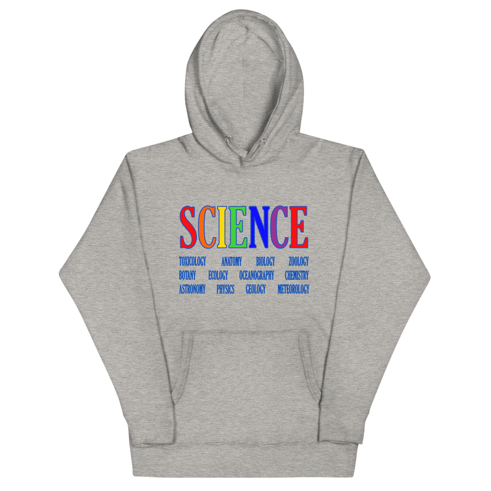 Adult SCIENCE Hoodie in Heather Grey