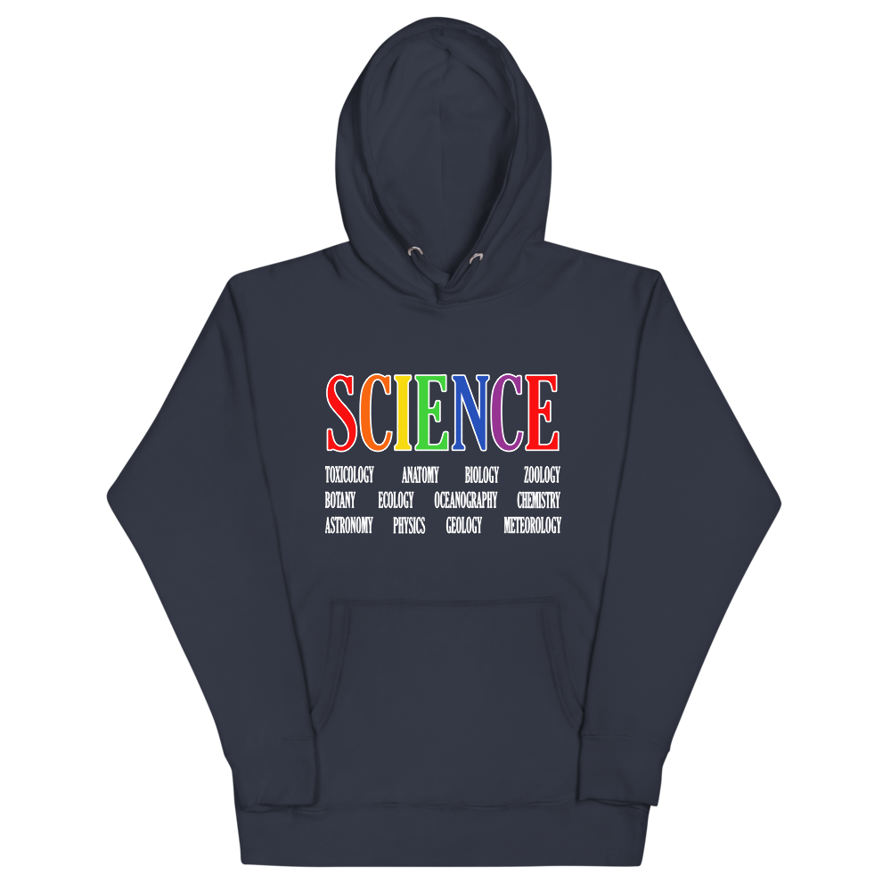 Adult SCIENCE Hoodie in Navy