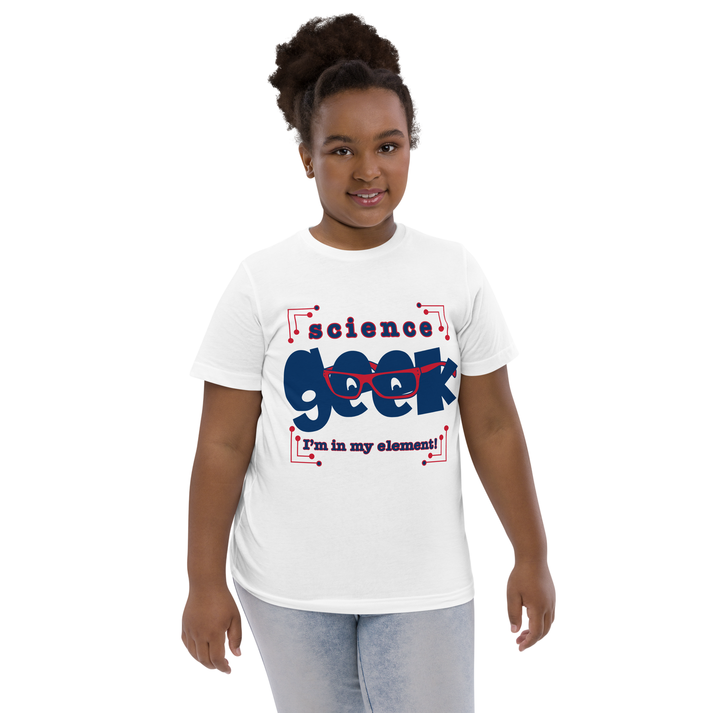 Science Geek Tee in White
