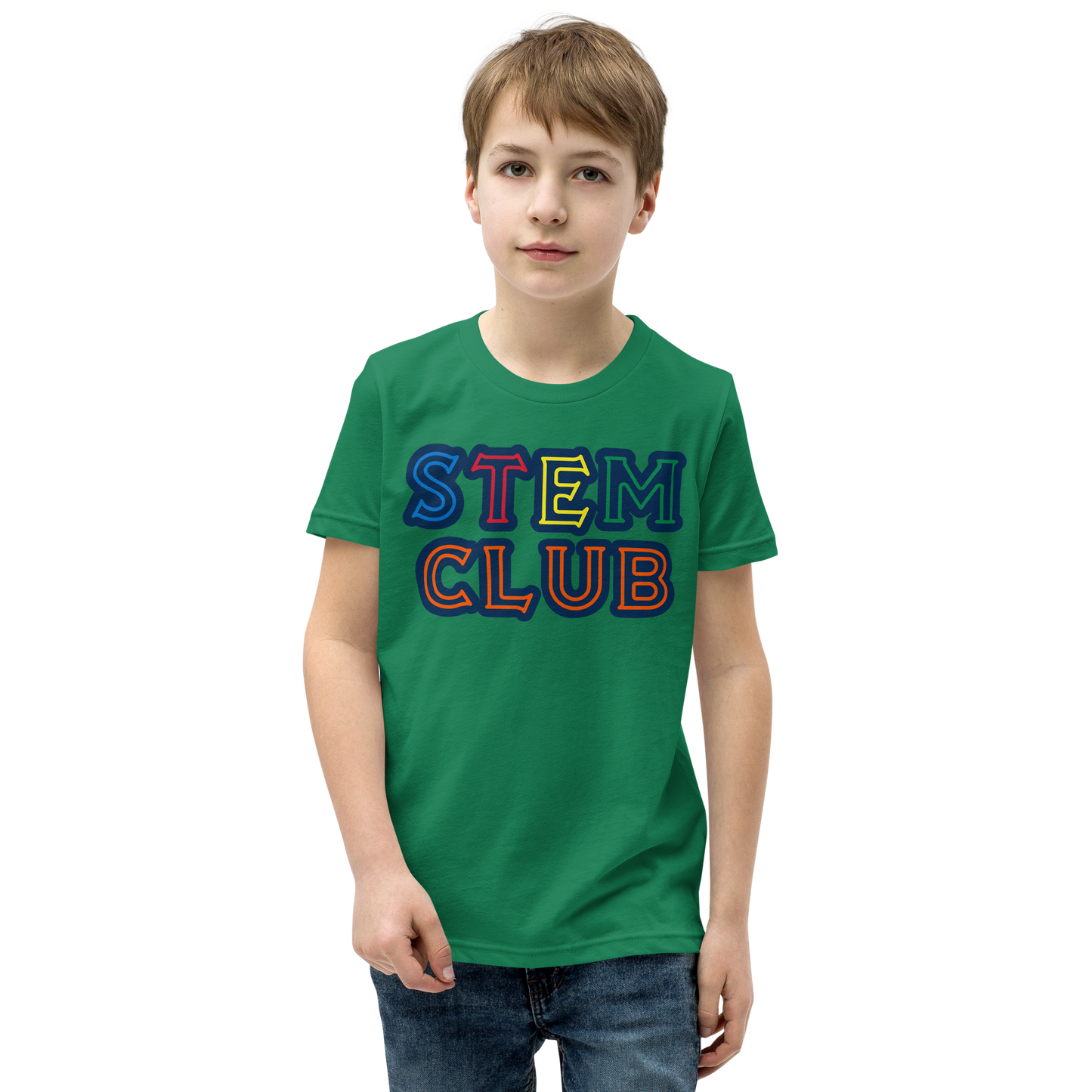 STEM CLUB Tee in Kelly Green