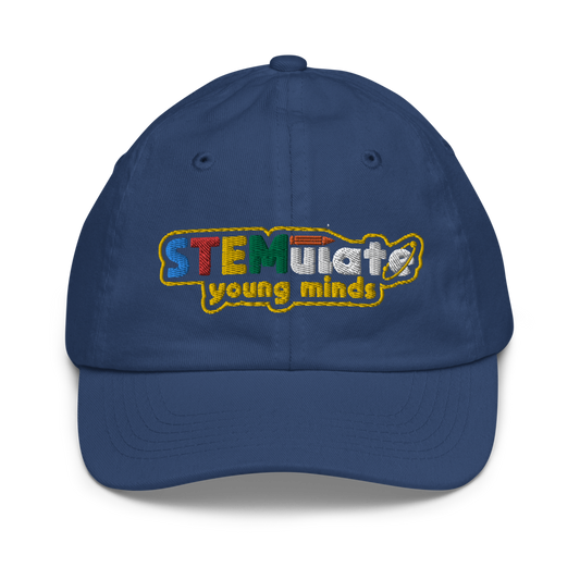 STEMulate Young Minds youth baseball cap