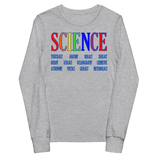 Youth SCIENCE long sleeve tee