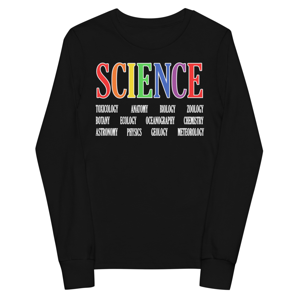 Youth SCIENCE long sleeve tee
