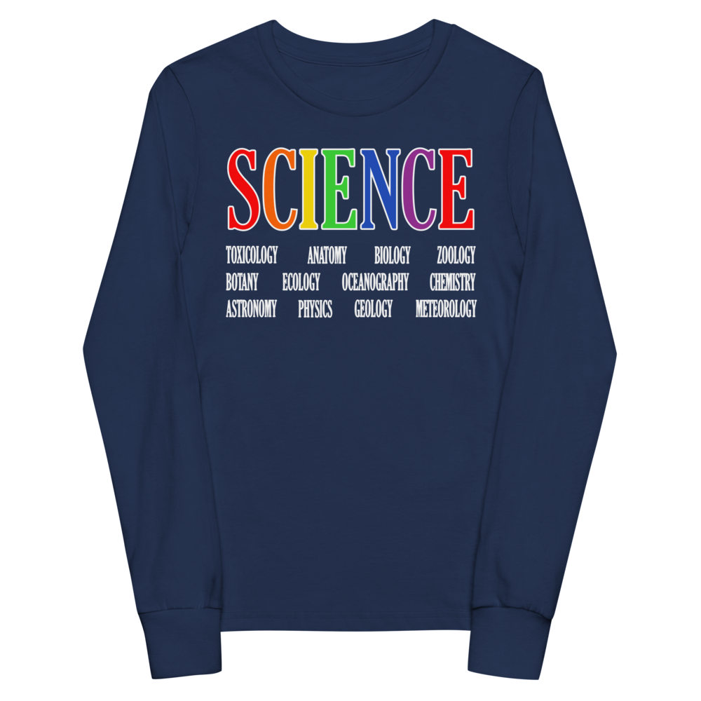 Youth SCIENCE long sleeve tee