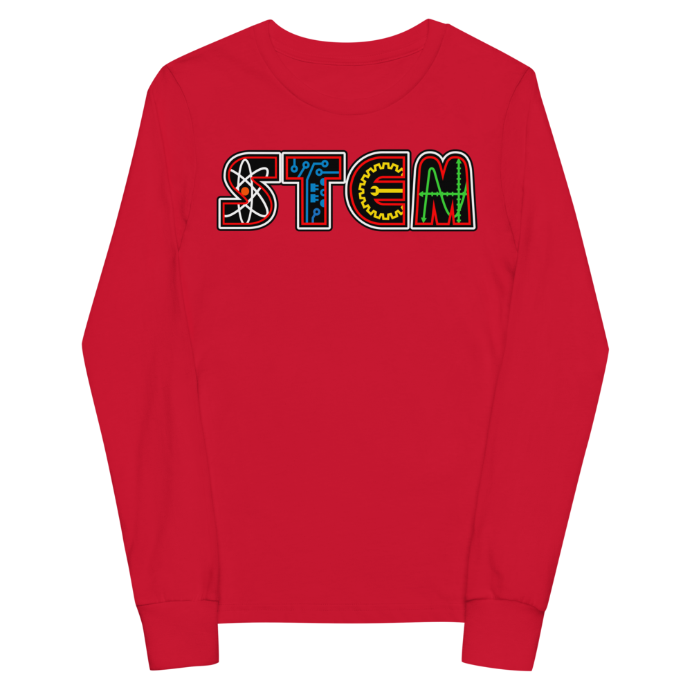 Youth STEM long sleeve tee