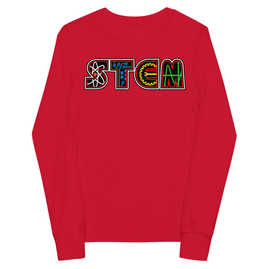 Youth STEM long sleeve tee